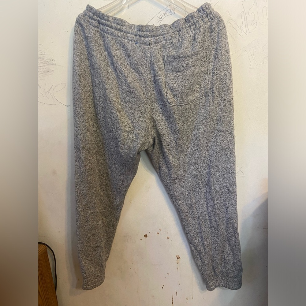 Large grey sweat pants